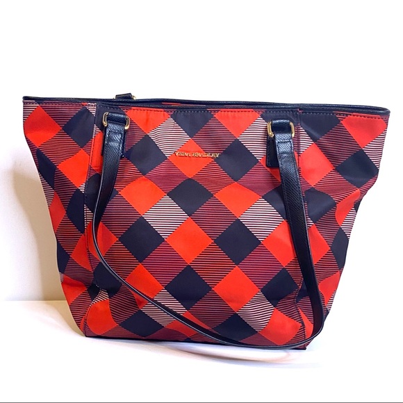 NWOT🖤Vera Bradley Ella Plaid Tote - Picture 10 of 14